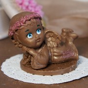 Шоколадная фигурка «Ангел с венком» (6 см, 95 гр.)
