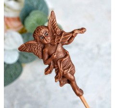 Шоколадная фигурка «Ангел на палочке» (6,5 см, 15 гр.)