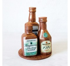 Набор шоколадных фигур «Коллекция мини бутылочек №2» (360 гр.)