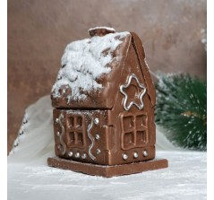 Шоколадная фигурка «Домик» (13 см, 370 гр.) 
