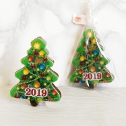 Плитка шоколадная «Ёлочка» (7 см, 28 гр.)