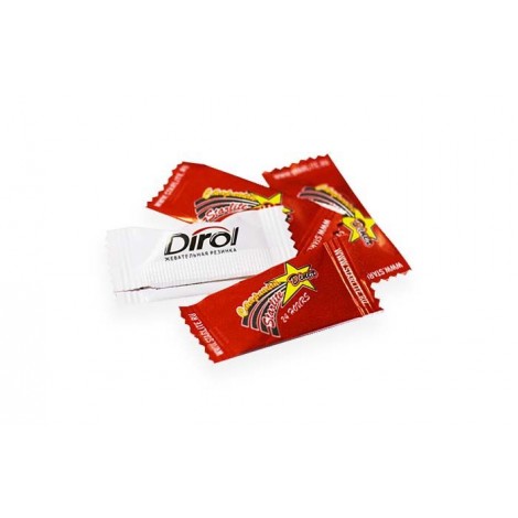 Жевательная резинка Дирол (Dirol) с логотипом заказчика
