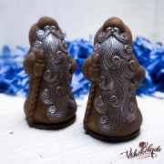 Шоколадная фигура «Дед Мороз с бородой» (12 см, 136 гр.)